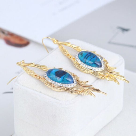 Alexis Bittar Maldivian Nested Feather Earrings - Picture 7 of 10